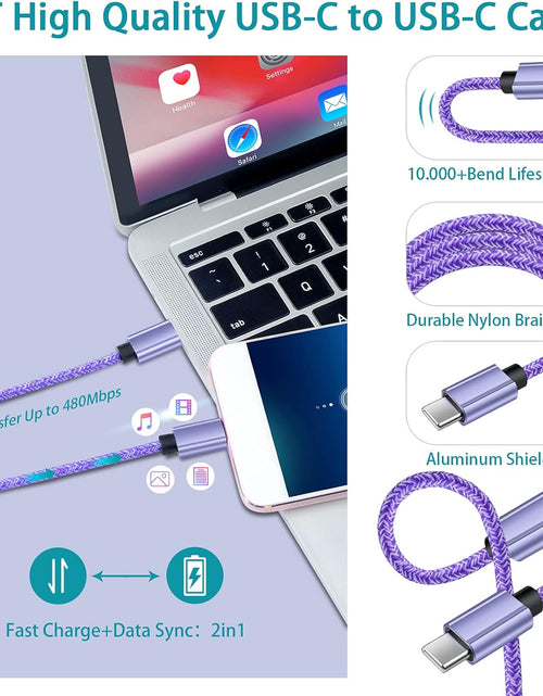 Load image into Gallery viewer, USB C Car Charger Fast Charging C Cord for Samsung Galaxy A17 A16 5G S24 S23 A15 A14 A25 S22 S21 Ultra/S21+/S20 Fe/Note 20 S10E S9 A71 A72 A52 A32,Iphone 16 Pro Max 15,30W Phone Automobile Adapter
