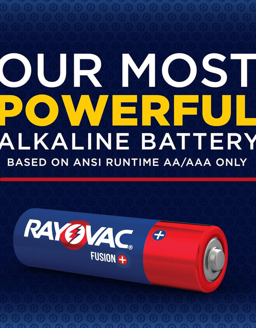Load image into Gallery viewer, Fusion AA Batteries, Premium Alkaline Double a Batteries (8 Battery Count)
