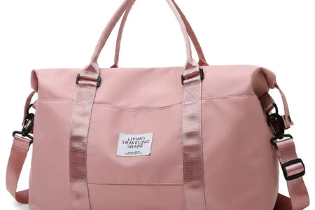 Travel Duffel Bag Sports Tote Gym Bag Shoulder Weekender Overnight Bag for Women Gym Accessories for Women