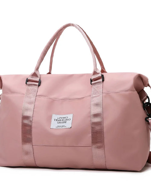 Load image into Gallery viewer, Travel Duffel Bag Sports Tote Gym Bag Shoulder Weekender Overnight Bag for Women Gym Accessories for Women
