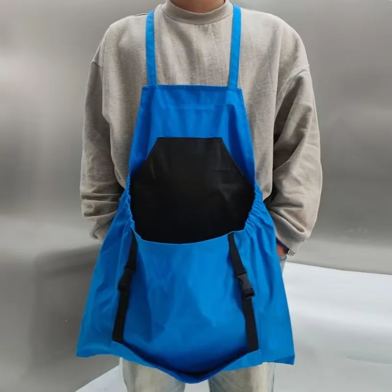 HarvestMate Outdoor Apron – Large Pocket Gardening Apron Backpack for Efficient Harvesting & Tool Storage