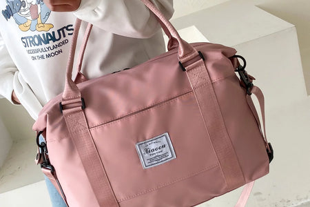 Travel Duffel Bag Sports Tote Gym Bag Shoulder Weekender Overnight Bag for Women Gym Accessories for Women