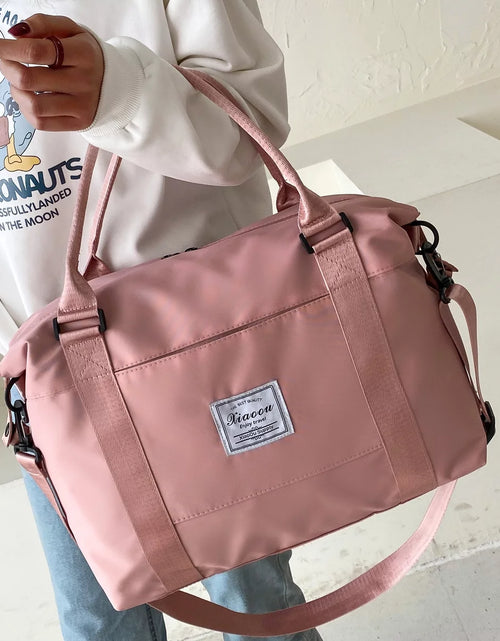 Load image into Gallery viewer, Travel Duffel Bag Sports Tote Gym Bag Shoulder Weekender Overnight Bag for Women Gym Accessories for Women
