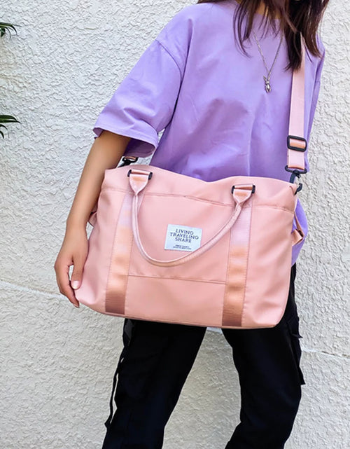 Load image into Gallery viewer, Travel Duffel Bag Sports Tote Gym Bag Shoulder Weekender Overnight Bag for Women Gym Accessories for Women
