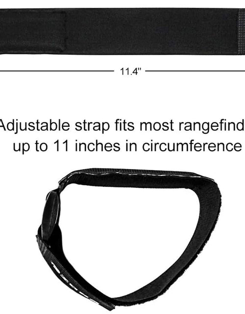 Load image into Gallery viewer, Magnetic Rangefinder Mount Strap for Golf Cart Railing, Adjustable Rangefinder Mount/Holder/Strap/Band with Strong Magnet Securely Attach to Most Rail/Bar/Frame of Golf Cart (1.2)
