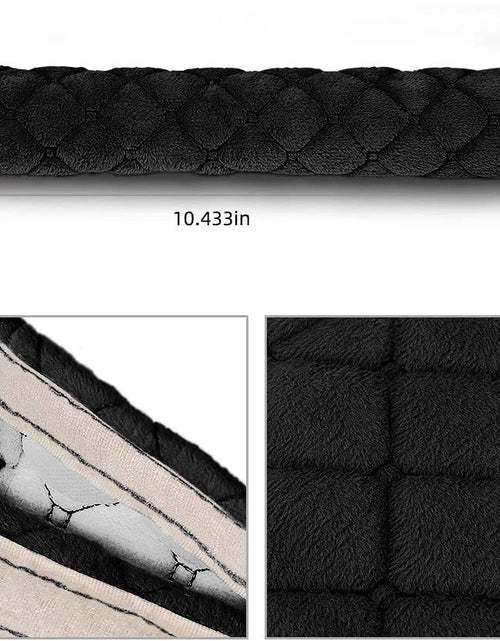 Load image into Gallery viewer, Car Seat Belt Pads Cover, 2 Pack Seat Belt Shoulder Strap Covers Protector to Release Stress to Your Neck and Shoulder for a Safety Driving (Black)
