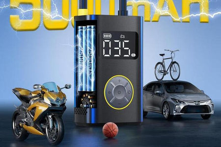 FANTTIK X9 Pro Portable Tire Inflator - Smart ON/OFF Hose Design