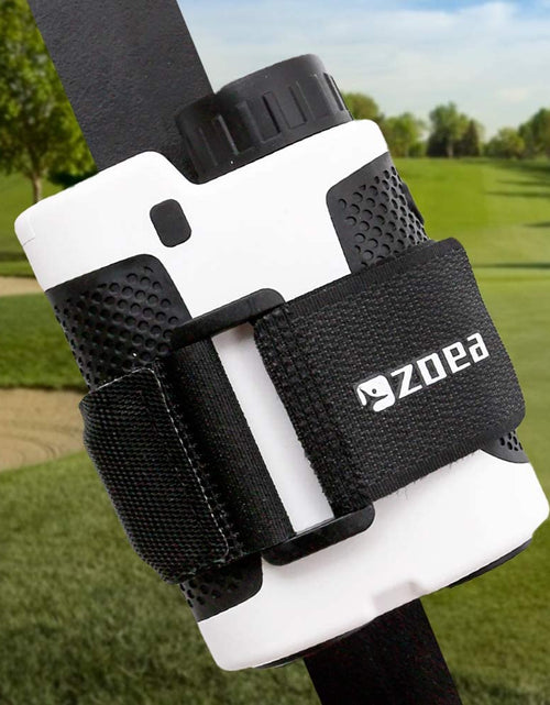 Load image into Gallery viewer, Magnetic Rangefinder Mount Strap for Golf Cart Railing, Adjustable Rangefinder Mount/Holder/Strap/Band with Strong Magnet Securely Attach to Most Rail/Bar/Frame of Golf Cart (1.2)
