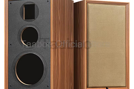 8 Inch Three-Way Labyrinth Speaker Empty Box Bookshelf Speaker Home Speaker DIY Hifi Audio Wooden Handmade Box Passive Speaker
