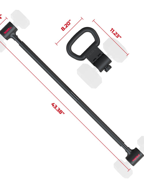 Load image into Gallery viewer, X-Bell System Dumbbells to Barbell Converter, Dumbbell to Curl Bar, Macebell and Kettlebell Handle
